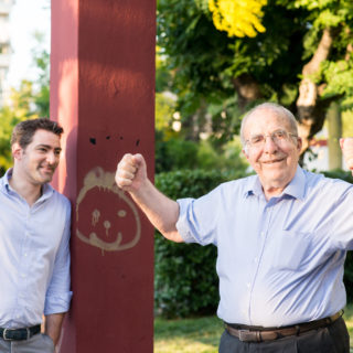 Ο κύριος Κώστας και ο Δημήτρης Σιούντρης πιστεύουν στη δύναμη της αθάνατης ελληνικής οικογενειακής επιχείρησης