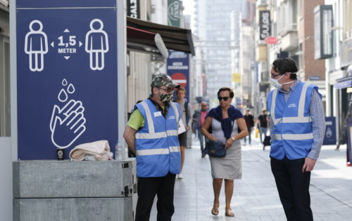Βέλγιο-Κορωνοϊός: Οι Βρυξέλλες διευρύνουν την υποχρεωτική χρήση μάσκας