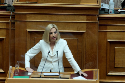 Φ. Γεννηματά: «Θα σας πω εγώ τί είναι ντροπή κ. Τσίπρα»