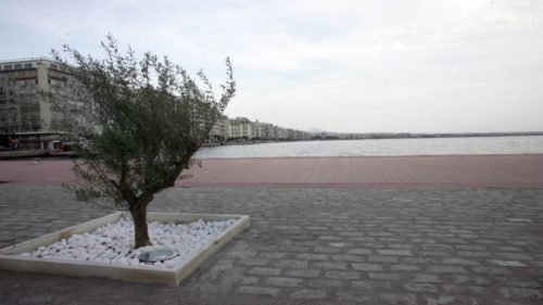 Θεσσαλονίκη: Εργασίες ασφαλτόστρωσης στην οδό Μητροπόλεως το Σαββατοκύριακο