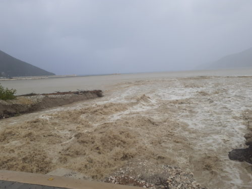 Στο Ιόνιο ο «Ιανός» έριξε 186 χιλιοστά βροχής μέσα σε 32 ώρες