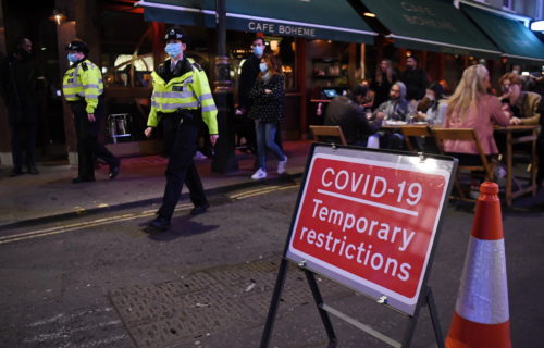 Κορωνοϊος: Αύξηση των κρουσμάτων κατά 73% από τις 19 Σεπτεμβρίου στην Αγγλία