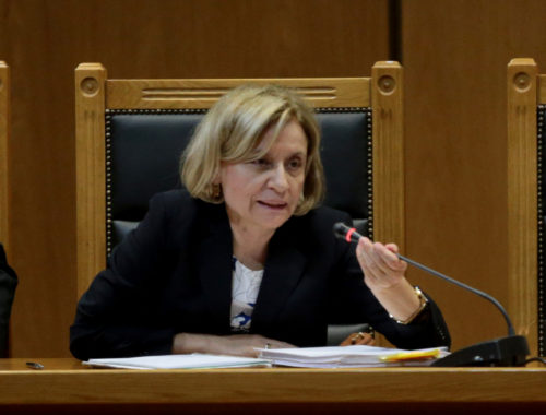 Δίκη Χρυσής Αυγής: Η εισαγγελέας παραμένει πιστή στην πρότασή της ότι έπρεπε να αθωωθούν οι περισσότεροι κατηγορούμενοι