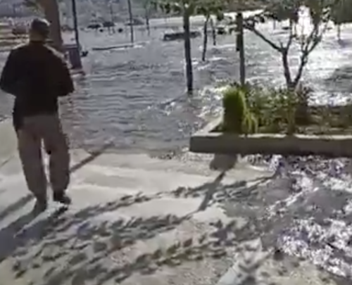 Η στιγμή που τα 6,7 Ρίχτερ «χτυπούν» τη Σάμο [ΒΙΝΤΕΟ]