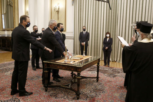 Ορκίζεται σήμερα η πρώτη ομάδα των νέων υπουργών και υφυπουργών της κυβέρνησης