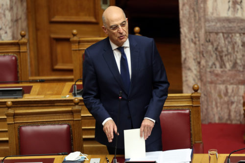 Δένδιας: «Τα χωρικά ύδατα είναι θέμα κυριαρχίας, δεν μπαίνει σε διαπραγμάτευση»