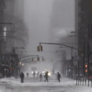 Χιονοθύελλα στην Νέα Υόρκη