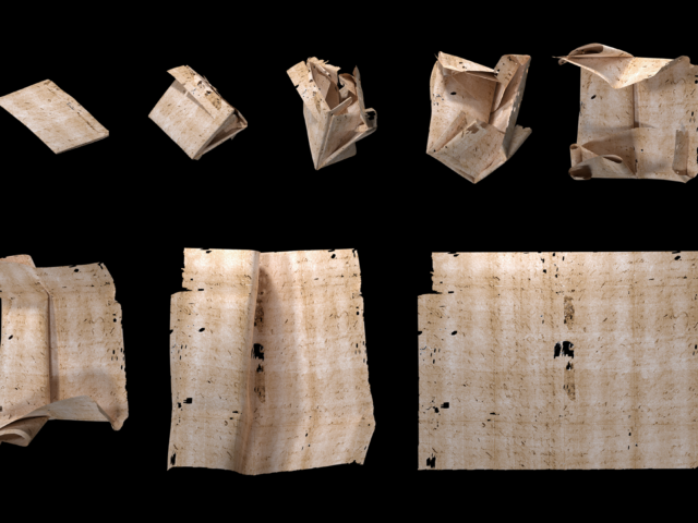 “Unlocking History”: Γράμμα τριών αιώνων διαβάστηκε χωρίς να ανοιχτεί [ΒΙΝΤΕΟ]