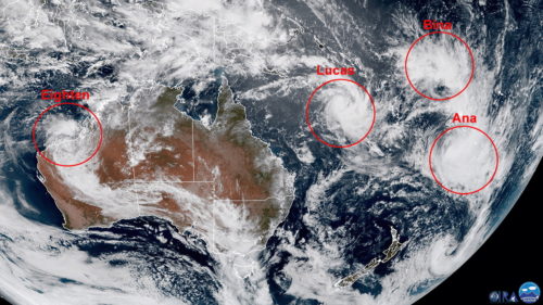 Τέλος τα ονόματα από το ελληνικό αλφάβητο για τους κυκλώνες του Ατλαντικού