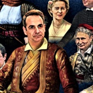 Το ΒΗΜΑgazino απέσυρε από το Facebook το εξώφυλλο με τον Μητσοτάκη ντυμένο ήρωα του 1821