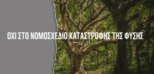 Σχεδόν 30 χιλιάδες πολίτες και δεκάδες περιβαλλοντικές οργανώσεις ζητούν απόσυρση διάταξης για τις δημόσιες συμβάσεις