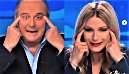 Ιταλοί παρουσιαστές έκαναν ρατσιστικές χειρονομίες με «σχιστά μάτια» ενώ χλεύαζαν την κινεζική προφορά