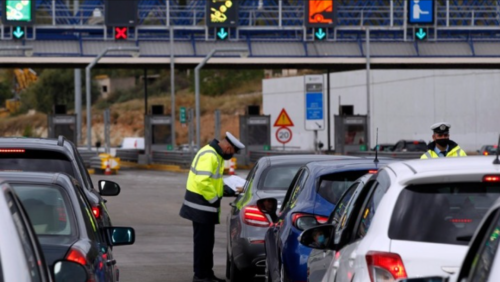 273 οχήματα έκαναν αναστροφή από τα διόδια Ελευσίνας το τελευταίο 24ωρο
