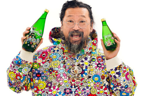 Ο Takashi Murakami συνεργάζεται με το Perrier και γεμίζει τη ζωή μας με χρώματα