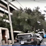 Μοτοπορεία του Ρουβίκωνα έξω από το σπίτι του Κ. Χατζηδάκη ενάντια στην κατάργηση του 8ωρου