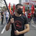 Απεργιακή συγκέντρωση για την εργατική Πρωτομαγιά στο κέντρο της Αθήνας