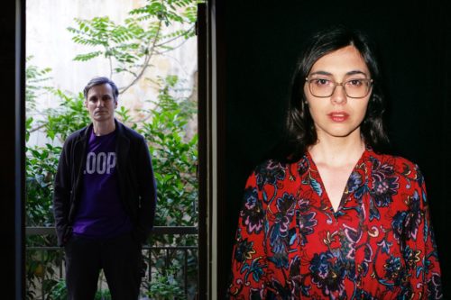 Φώτης Σιώτας και Νεφέλη Φασούλη  στα Πανοραμικά Σκαλιά του ΚΠΙΣΝ