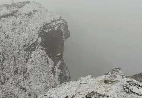Ιούνιος με χιόνια στον Όλυμπο