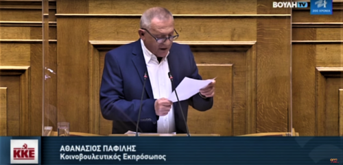 Ο Παφίλης ξεσπά κατά του εργασιακού νομοσχεδίου στη Βουλή: «Δε πάτε στο δι@ολο λέω εγώ;» [ΒΙΝΤΕΟ]