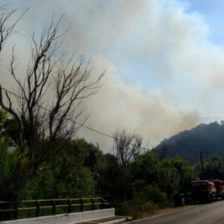 Φωτιά στη Σάμο: Ενεργοποιήθηκε η υπηρεσία Copernicus για την χαρτογράφηση της περιοχής που επλήγη