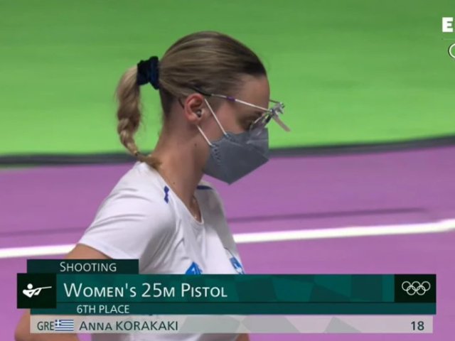 Tόκιο 2020 – Σκοποβολή: Στην 6η θέση η Κορακάκη