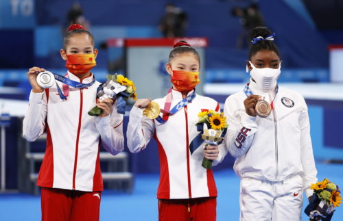 Σιμόν Μπάιλς: «Είμαι υπερήφανη για τον εαυτό μου, αυτό είναι το πιο γλυκό μετάλλιο»