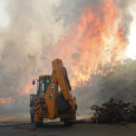 Ηράκλειο: Πυρκαγιά στην περιοχή Τσίγκουνας του δήμου Φαιστού