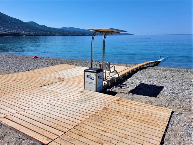 Οι παραλίες με ειδικές ράμπες, είναι ένα δώρο ζωής