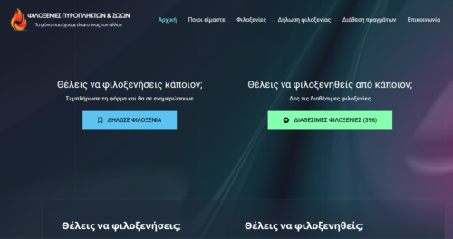 «Το μόνο που έχουμε είναι ο ένας τον άλλον»: Πλατφόρμα για τη φιλοξενία πυρόπληκτων ανθρώπων και ζώων