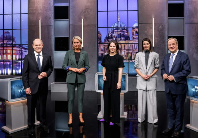 Ο υποψήφιος του SPD Όλαφ Σολτς αναδείχθηκε νικητής και της τρίτης τηλεμαχίας