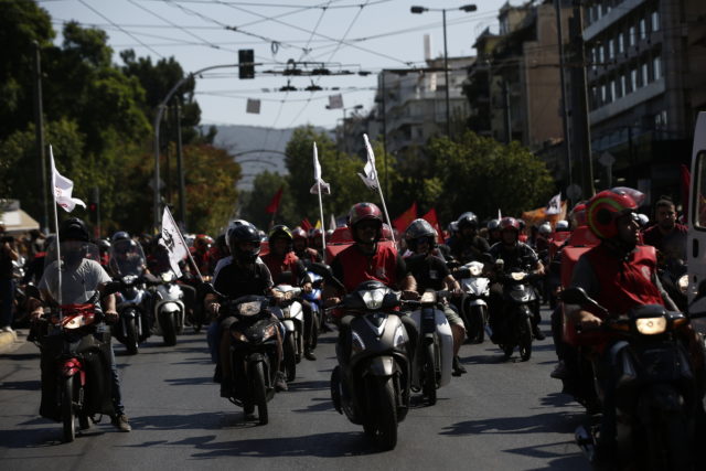 Στάση εργασίας των εργαζομένων στην efood