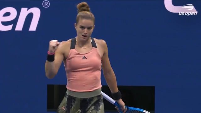 Πρόκριση της Μαρίας Σάκκαρη στις οκτώ του US Open