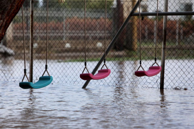 Εκτεταμένες οι καταστροφές από την κακοκαιρία «Αθηνά» στις πυρόπληκτες περιοχές της Εύβοιας