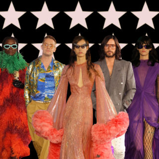 Η Love Parade του οίκου Gucci ήταν ένας φόρος τιμής στο παλιό Χόλυγουντ