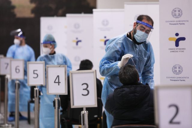 Πού θα πραγματοποιηθούν δωρεάν rapid test τη Δευτέρα 17 Ιανουαρίου