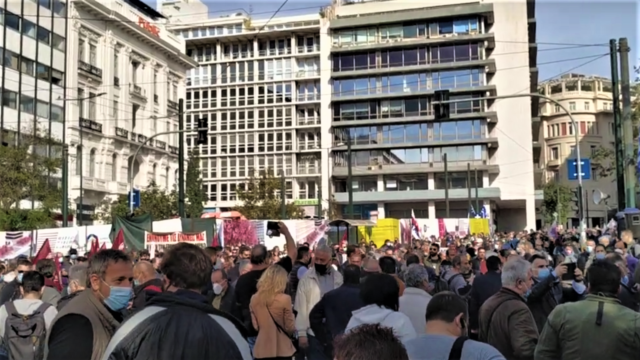 Μεγάλη συγκέντρωση εργαζομένων κατά του λουκέτου στη ΛΑΡΚΟ