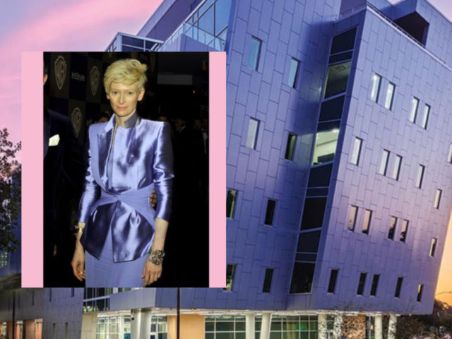 Τι βιβλιοθήκη θα ήταν η Tilda Swinton; Κι όμως κάποιος το σκέφτηκε!