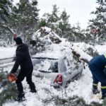Κλειστοί δρόμοι και σχολεία λόγω της κακοκαιρίας «Φίλιππος»