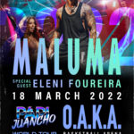 Ο superstar MALUMA κλείνει ραντεβού με το κοινό του στην Αθήνα την Παρασκευή 18 Μαρτίου στο ΟΑΚΑ