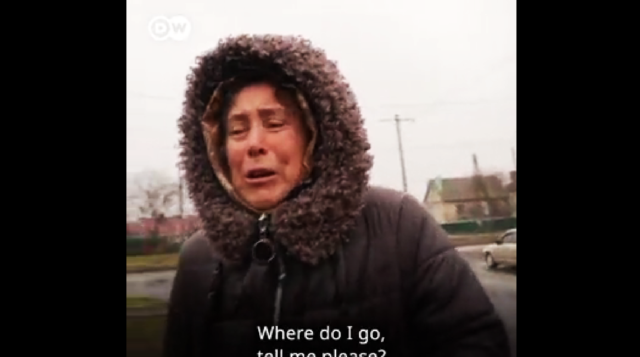 Πόλεμος στην Ουκρανία: «Πού πάω; Πείτε μου σας παρακαλώ. Πού να τρέξω;»