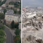 Συγκλονιστικό βίντεο του Guardian δείχνει τις ουκρανικές πόλεις πριν και μετά τους βομβαρδισμούς