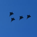 Διέλευση αεροσκαφών πάνω από την Ακρόπολη το μεσημέρι