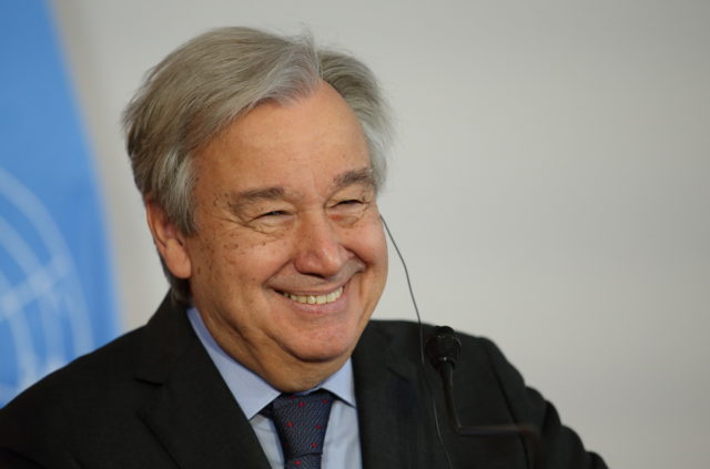 Αντόνιο Γκουτέρες: «Μην εργαστείτε για τους καταστροφείς του κλίματος»