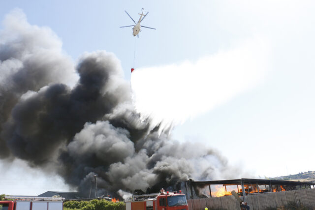 Κρήτη: Ολονύχτια μάχη με τις φωτιές σε Φοινικιά και Τύλισο