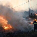 Οργή στο Twitter για την πυρκαγιά στην Πεντέλη