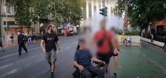 Σκηνές άγριας καταστολής στη χθεσινή πορεία για τον Γ. Μιχαηλίδη στο κέντρο της Αθήνας