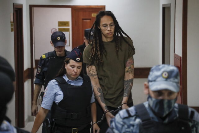 Μπρίτνι Γκράινερ: Πρόταση ΗΠΑ σε Ρωσία για ανταλλαγή κρατουμένων