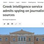 Reuters: Η ΕΥΠ παραδέχθηκε την παρακολούθηση του δημοσιογράφου Θάνου Κουκάκη