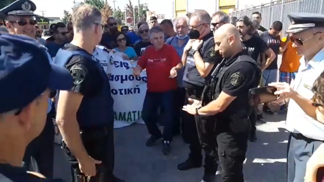 Συνελήφθη ο πρόεδρος του Σωματείου Εργαζομένων στη «Μαλαματίνα»