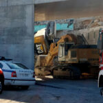 Μέγαρα: Δυο οι τραυματισμένοι εργάτες από την κατάρρευση της γέφυρας